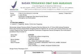 BPOM beri izin penggunaan darurat obat corona Avifavir
