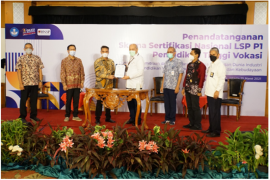 BNSP-Dirjen Vokasi Kemendikbud tandatangani skema sertifikasi nasional