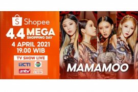 MAMAMOO hadir meriahkan Shopee 4.4 Mega Shopping Day TV Show