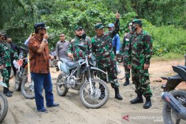 Tim Wasev Kodam XIII/Merdeka tinjau TMMD di Kamalu