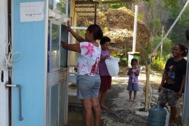 Masyarakat lingkar PT. BKP - BTR di Pulau Wetar dapatkan layanan air layak minum