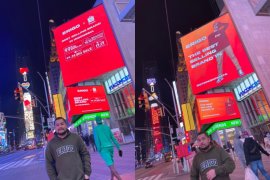 Perjalanan Erigo dari Indonesia ke Times Square, New York