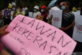Aksi Solidaritas Jurnalis Surabaya