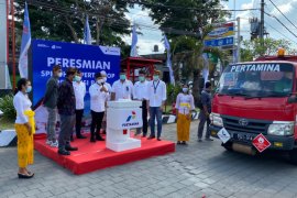 Pertamina resmikan SPBU Hub Pertashop di Badung