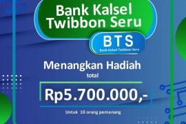 Meriahkan HUT ke-57 Bank Kalsel selenggarakan Twibbon Seru