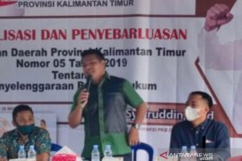 Syafruddin sosialisi Perda bantuan hukum kepada masyarakat di Balikpapan