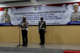 Ditlantas Polda Malut canangkan zona integritas menuju WBK dan WBBM