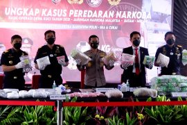 Polisi gagalkan peredaran 42 ribu kg sabu&nbsp;dan 85 ribu pil ekstasi