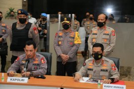 Kapolri: Pelaku teror seorang wanita berinisial ZA, simpatisan ISIS