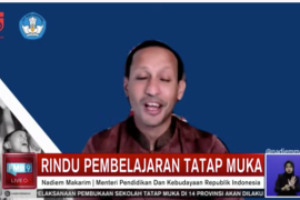 PTM terbatas mulai dari sekarang sebut Mendikbud