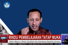 Mendikbud: Prioritas utama kembalikan anak belajar tatap muka