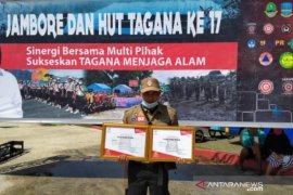 Tagana Babel raih juara di dua kategori lomba Jambore Tagana tingkat nasional