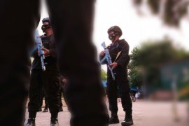 Kapolrestabes Makassar pantau pengamanan gereja Minggu Paskah