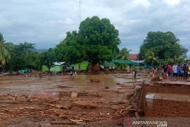 BNPB: 256 Jiwa mengungsi akibat banjir bandang Flores
