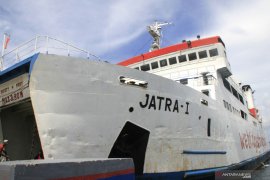 Kapal Ferry ASDP Kupang terbaru , KMP Jatra 1 tenggelam di Bolok akibat kebocoran