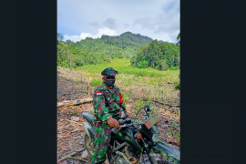 Bukit Zimat Sakti menanti satgas TMMD Putussibau Air Terjun Gurung Rusa