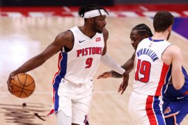 Grant  memimpin Pistons hempaskan bekas timnya Thunder