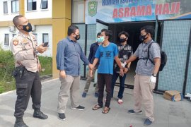 TV di kamar isolasi COVID-19 di Siak dicuri, begini kronologinya