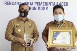 Aceh Jaya terbaik kedua kategori perencanaan anugerah AMI 2021