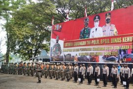 Polda Jatim gelar latihan gabungan kesiapsiagaan bencana di Madiun
