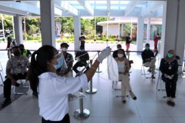 Simulasi layanan GeNose C19 di Bandara Ngurah Rai