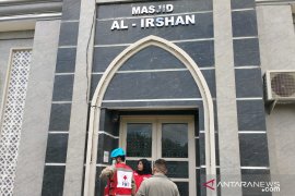 PMI giatkan penyemprotan disinfektan di masjid jelang Ramadhan 1442 H