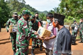Sambut Ramadhan Danrem adakan touring dan berbagi kasih