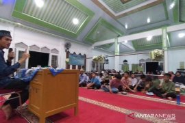 Begini cara jamaah Masjid Albadriyah Abdul Azis Agam sambut  Ramadhan