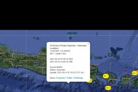 BMKG: Gempa bumi 6,7 SR guncang Kabupaten Malang