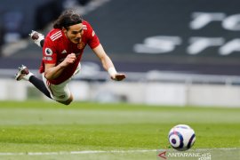 Liga Inggris: Cavani perpanjang kontrak dengan Manchester United hingga 2022