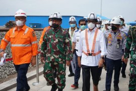 Menkomarves dan Menhub tinjau proyek Kereta Cepat Jakarta-Bandung