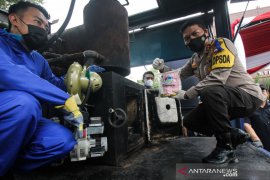 Polda Jatim musnahkan "BB" narkoba dan miras hasil ungkap tiga bulan