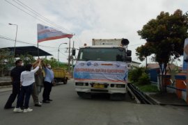 672 ton hasil perikanan Sumut diekspor  dalam "Indonesia Satu Ekspor"