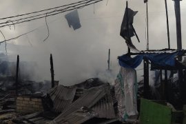 22 los pasar Youtefa Abepura ludes terbakar