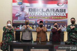 Forkopimda Tanjungbalai deklarasi tolak narkoba menuju "Sumut Bersinar"