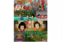 Suara pemeran film "Warkop DKI Kartun" diisi Aliando, Randy dan Adipati