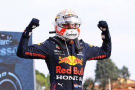 Verstappen juarai  GP Emilia Romagna yang kaotis