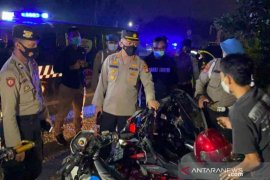 Kegiatan sahur "on the road" di Bekasi dibubarkan polisi