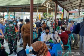 Pemkot Jambi menggelar vaksinasi pekerja sektor transportasi