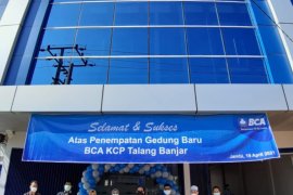 BCA relokasi KCP Talang Banjar guna pelayanan prima nasabah