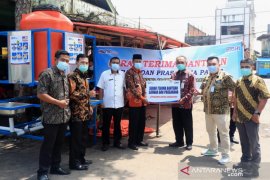 BRI Curup salurkan bantuan sarana cuci tangan