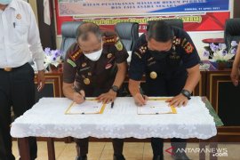 Kejaksaan dan Bea Cukai Sibolga bersinergi dalam penanganan hukum