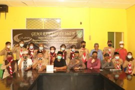 Pramuka UISU laksanakan Gema Ramadhan di Desa Pematang Kwala