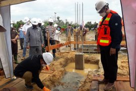 Bupati Tabalong lakukan peletakan batu pertama pasar Agribisnis