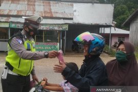 Polres Inhu tindak 308 pelanggar lalulintas