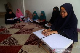 Lembaga Sosial Netra gelar pengajian Braille bagi tuna netra di Pontianak