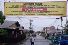 Warga dua kompleks perumahan di Batanghari  jalani PPKM