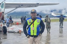 Penumpang pesawat udara dari Ilaga ke Timika meningkat 50 persen