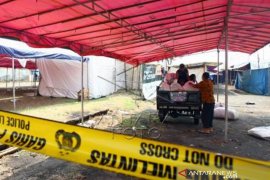 Petugas Gabungan Stop Pelaksanaan Bazar Ramadhan