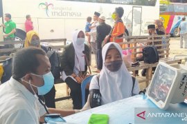 Santri tiba di Pamekasan saat libur Lebaran jalani pemeriksaan kesehatan